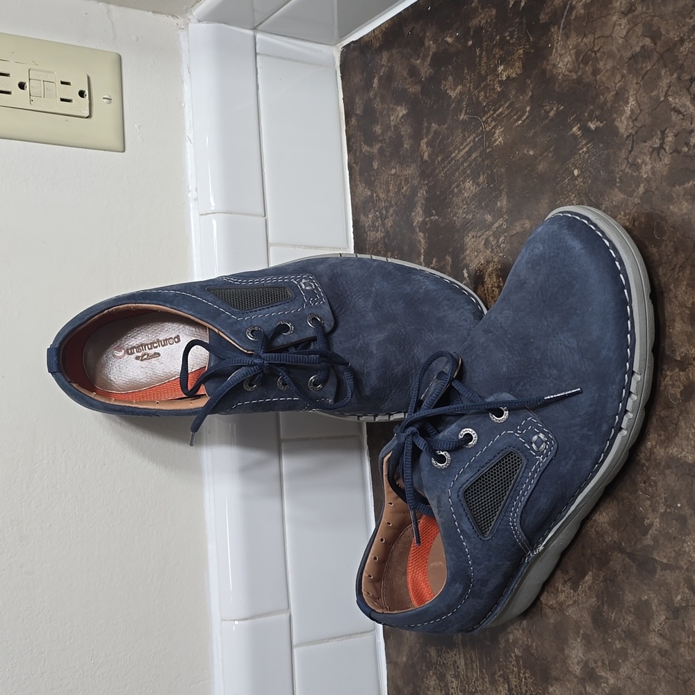 Blue suede shoes